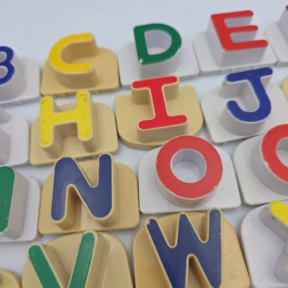Leap Frog WORD WHAMMER Fridge Phonics Set Magnetic Alphabet ABC's WORKS See Pics